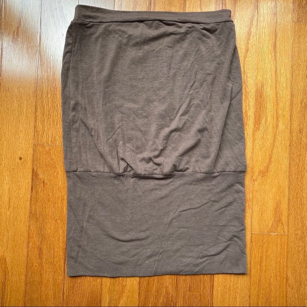 Tube top convertible to skirt